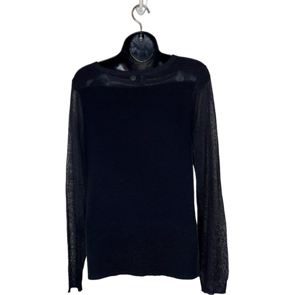 Marget O'leary Abstract Print Wool Blend Sweater Size Small - Picture 2 of 6